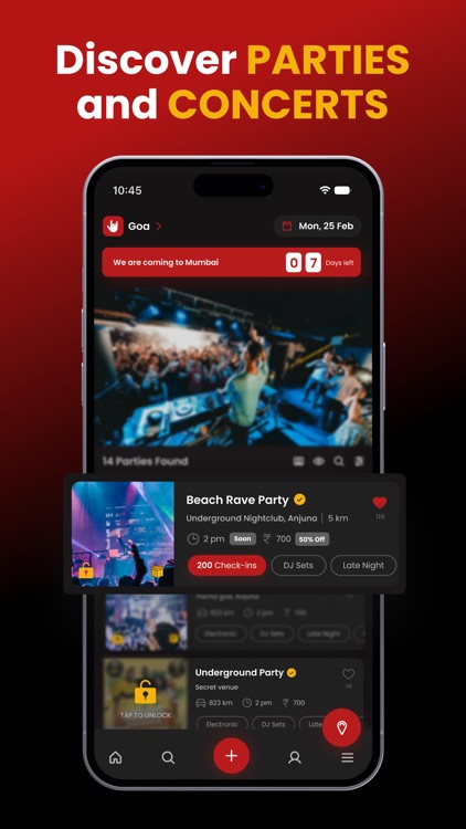 Party Hunt - Live Music Events