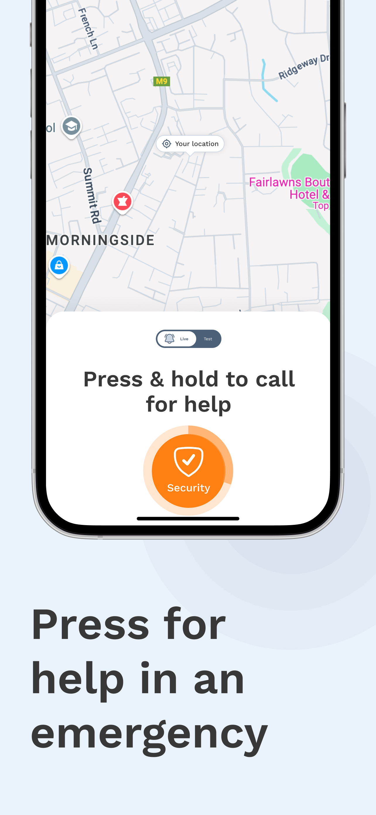 CU Live Panic App