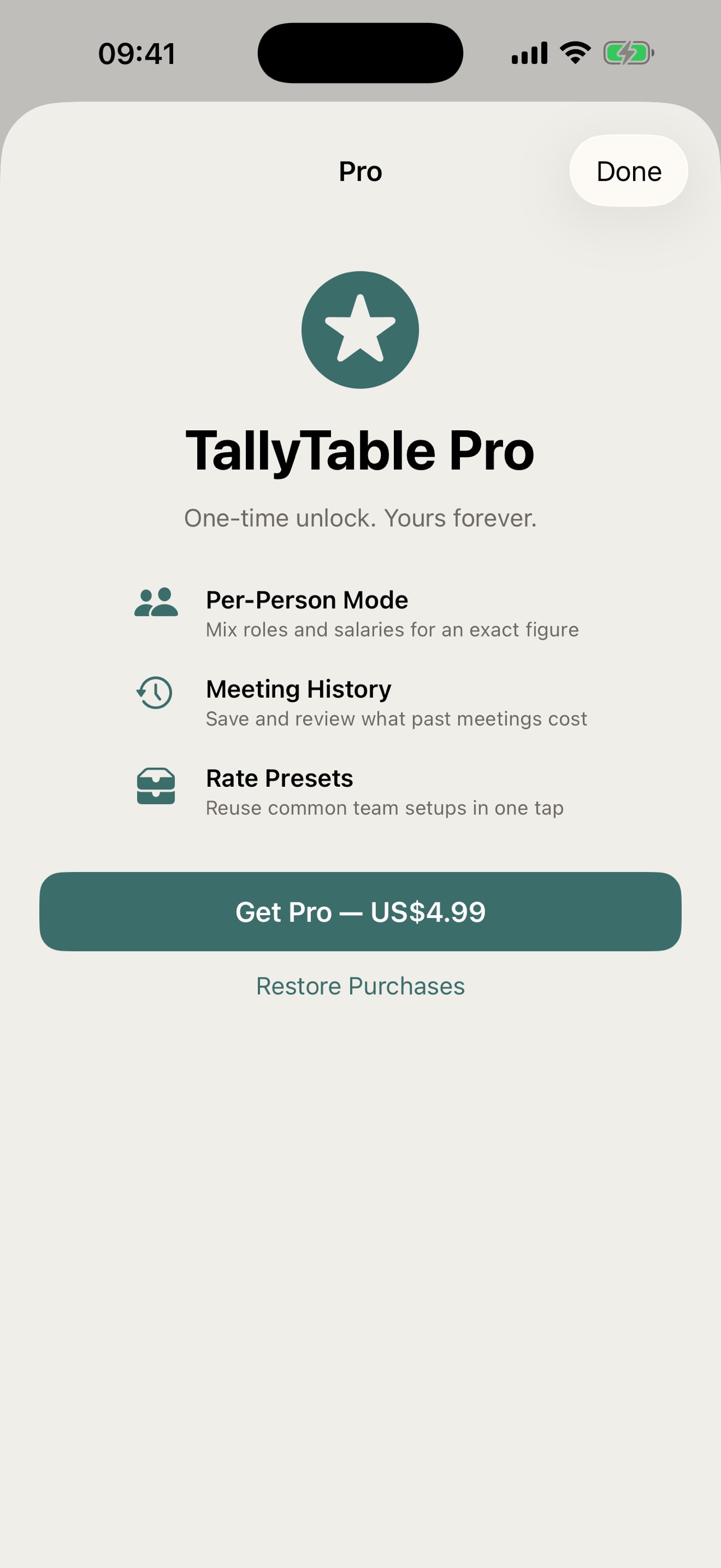 Screenshot 2 of TallyTable