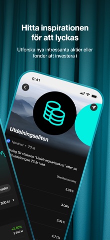 Nordnet: Aktier & Fonder iPhone screenshot 2