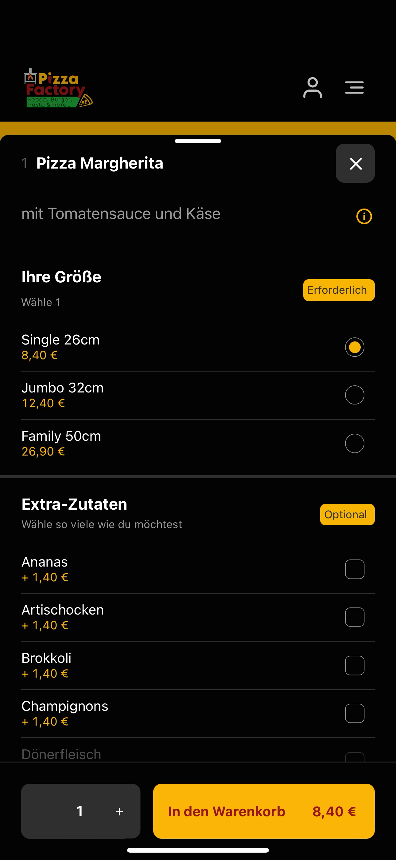 Pizza Factory Detmold screenshot 3