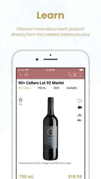 Rosetta Wines Screenshot
