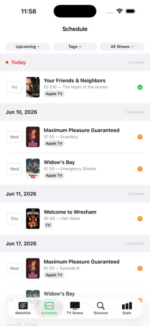 ShowFlow: TV Tracker screenshot 2