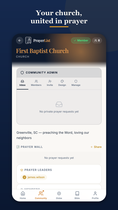 PrayerList.me Screenshot 3 of 5