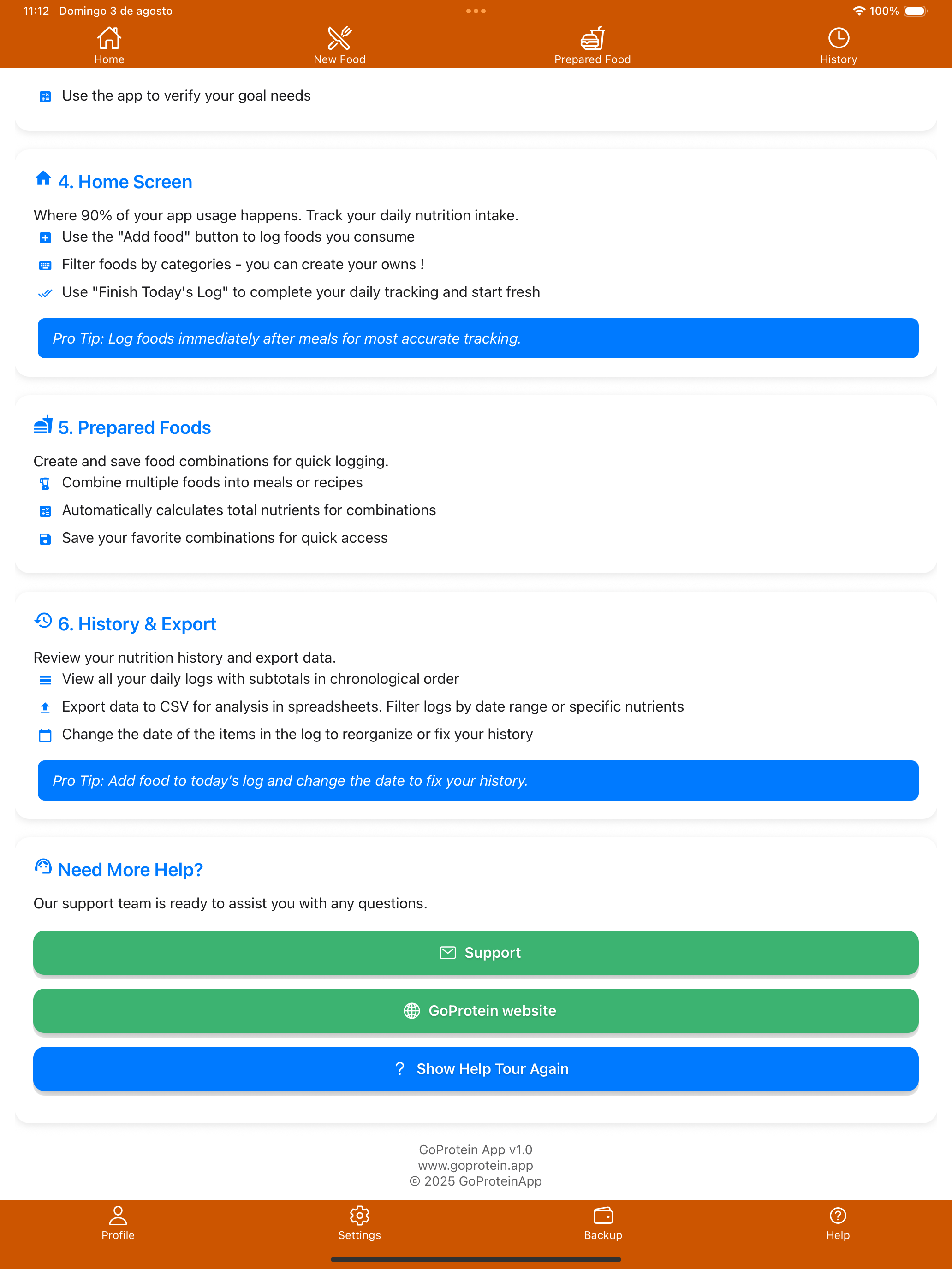 GoProtein: Macro Tracker screenshot 15
