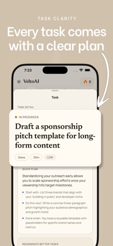 VeltoAI: AI Daily Planner screenshot