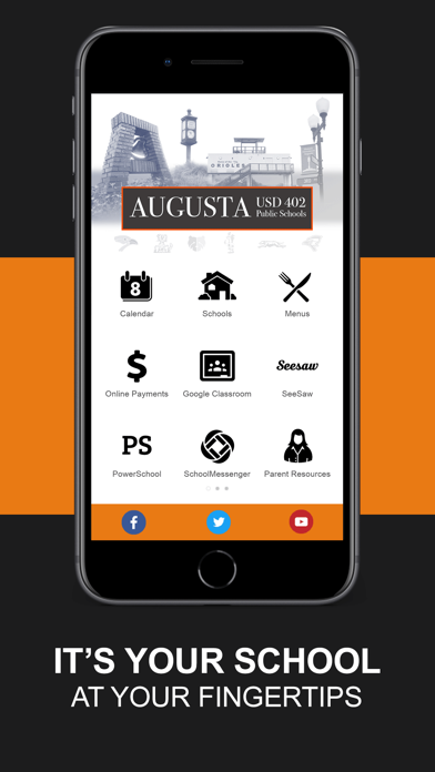 Augusta USD 402 Screenshot