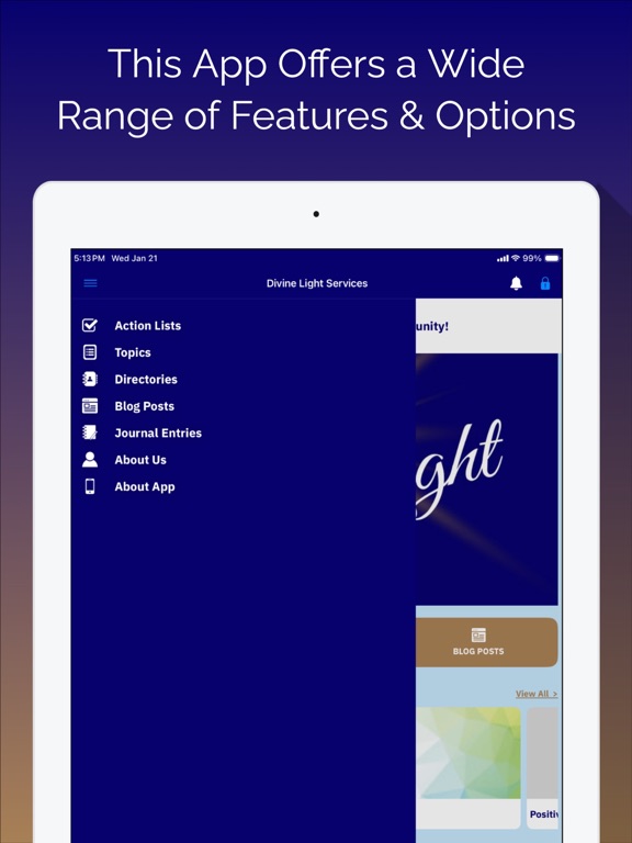 Screenshot #6 pour Divine Light Services