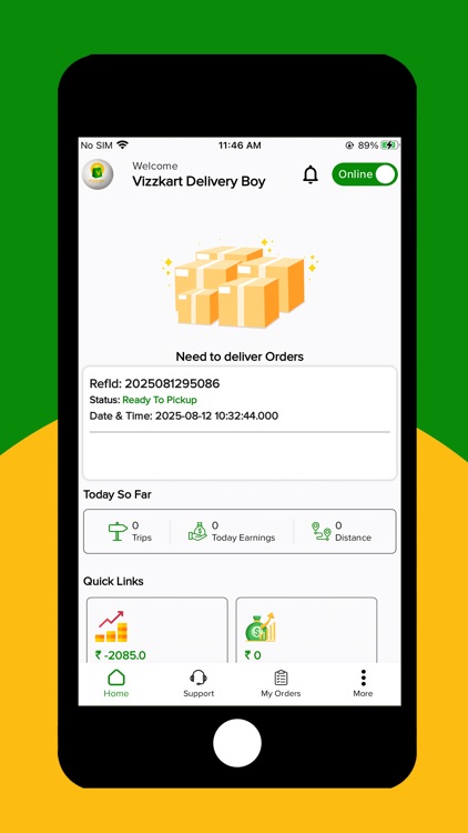 Vizzkart Delivery Boy