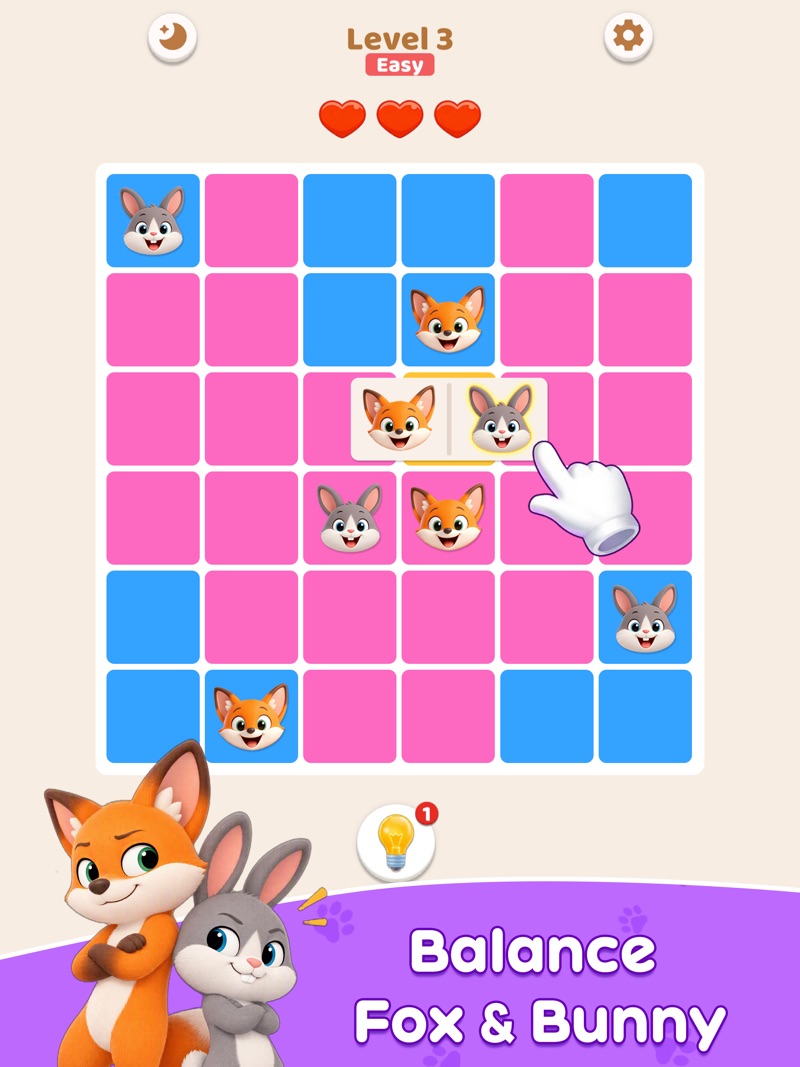 Pure Nonogram : Zoodoku game official gameplay screenshot 1
