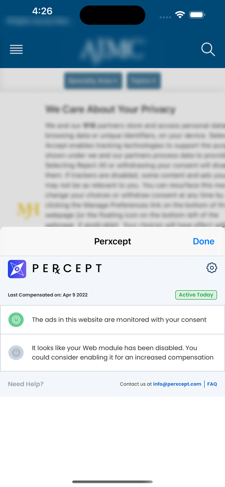 Perxcept screenshot 8