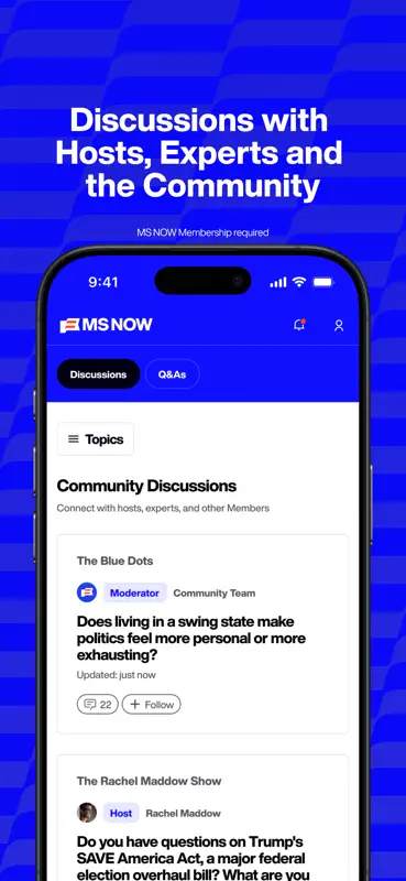 MS NOW: Live & Breaking News screenshot 6 of 9