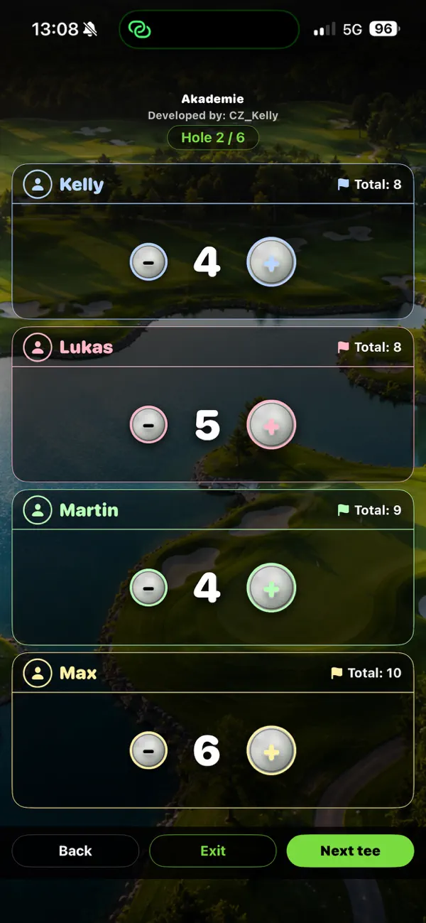 Screenshot #2 pour All Flight Golf Scorecard