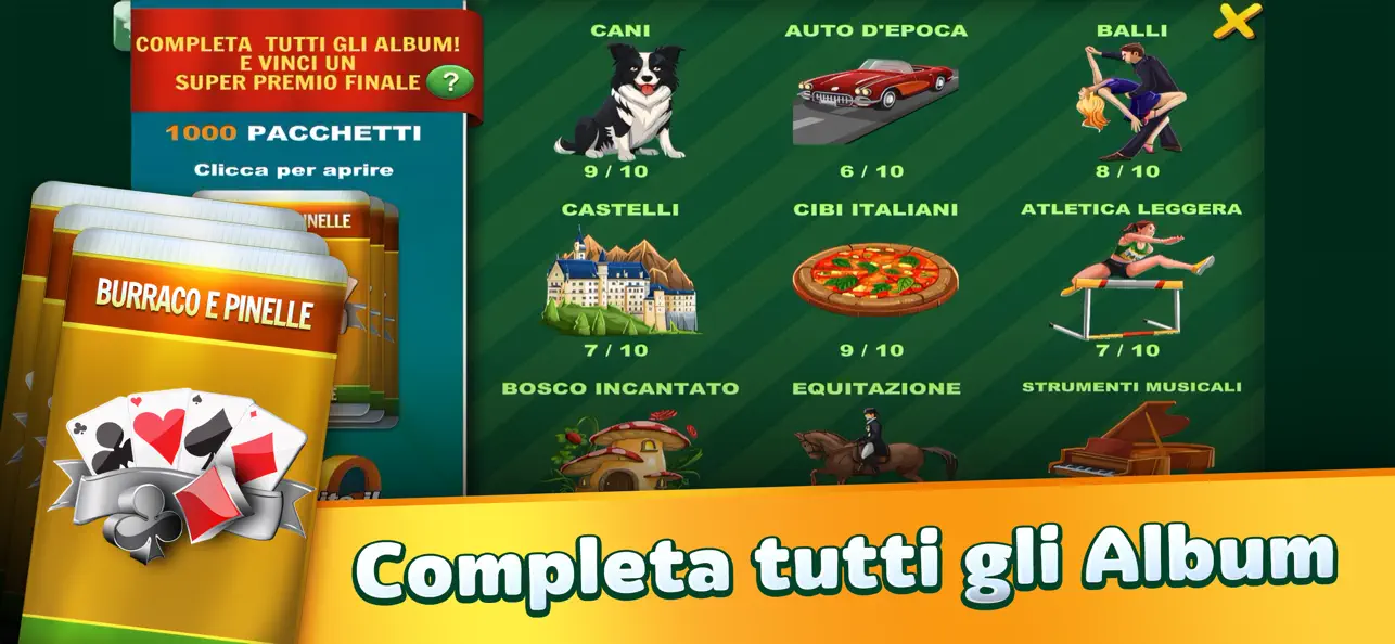 Screenshot #3 pour Burraco e Pinelle Online