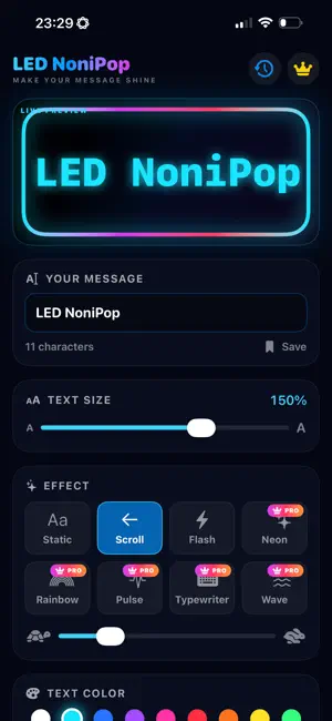 LED NoniPop screenshot 1