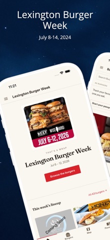 Lexington Burger Week Screenshot 1 of 5