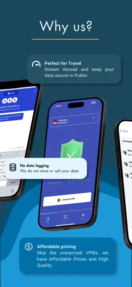 Screenshot 6 di 6 di VPN One Click: Connect Fast