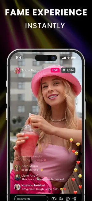 HoloFame: Fake Live Stream screenshot 4