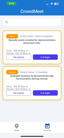 CrowdMeet screenshot
