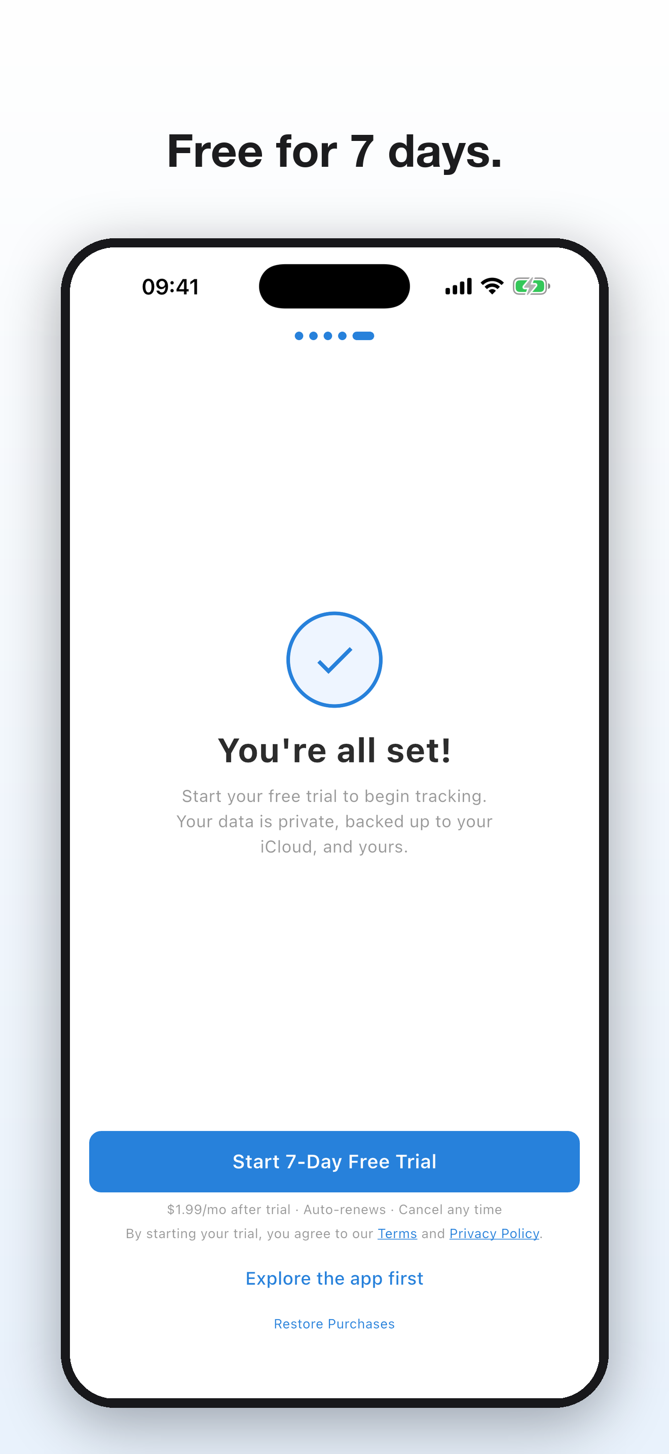 Steady Scale: Weight Tracker screenshot 5