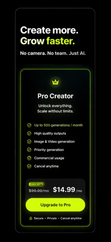 AI Influencer Generator screenshot