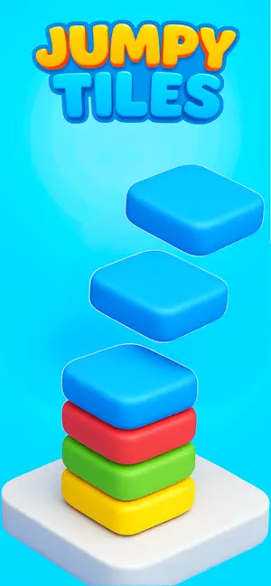 Jumpy Tiles 3D screenshot 1