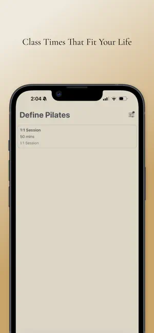 Define Pilates Studio screenshot 3