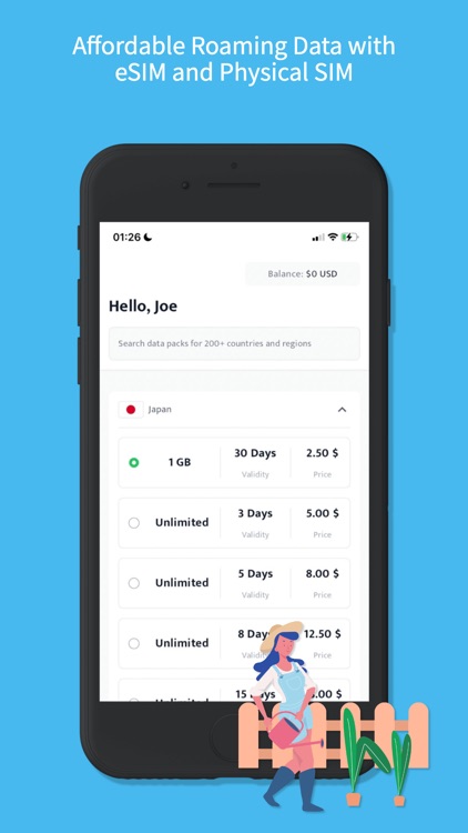 Roamilo eSIM:Travel & Internet