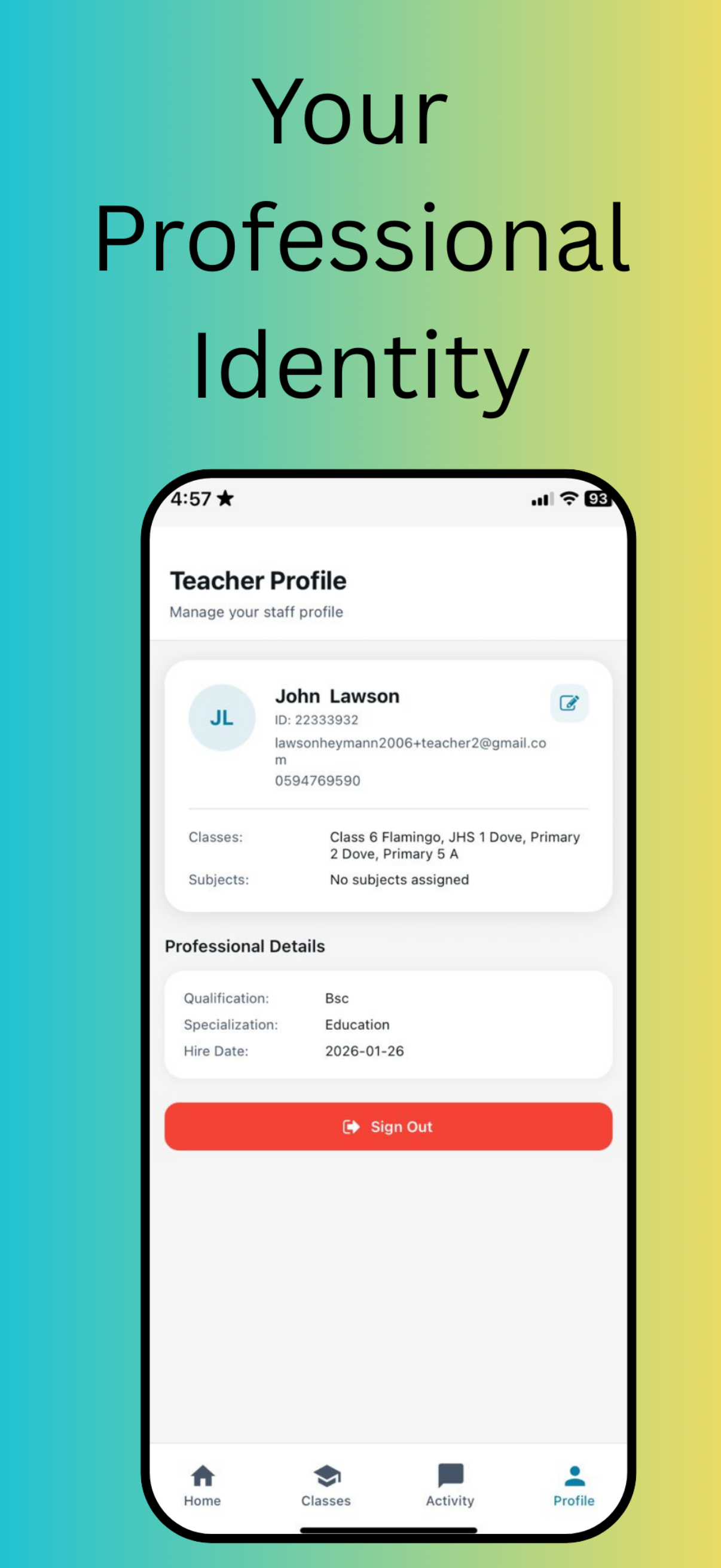 Schoolane Staff screenshot 5