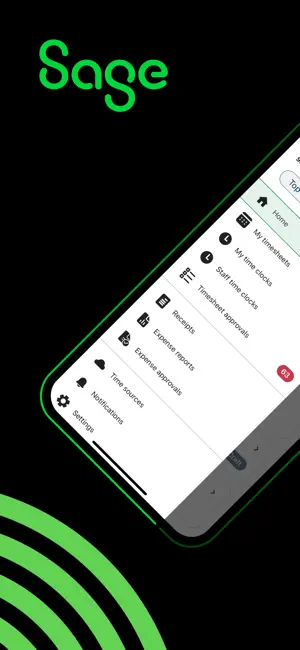 Sage Intelligent Time & Exp. screenshot 1