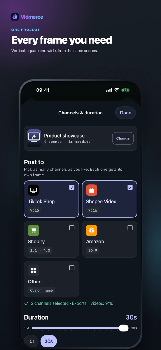 Vidmerce AI: Product Video Ads screenshot 5