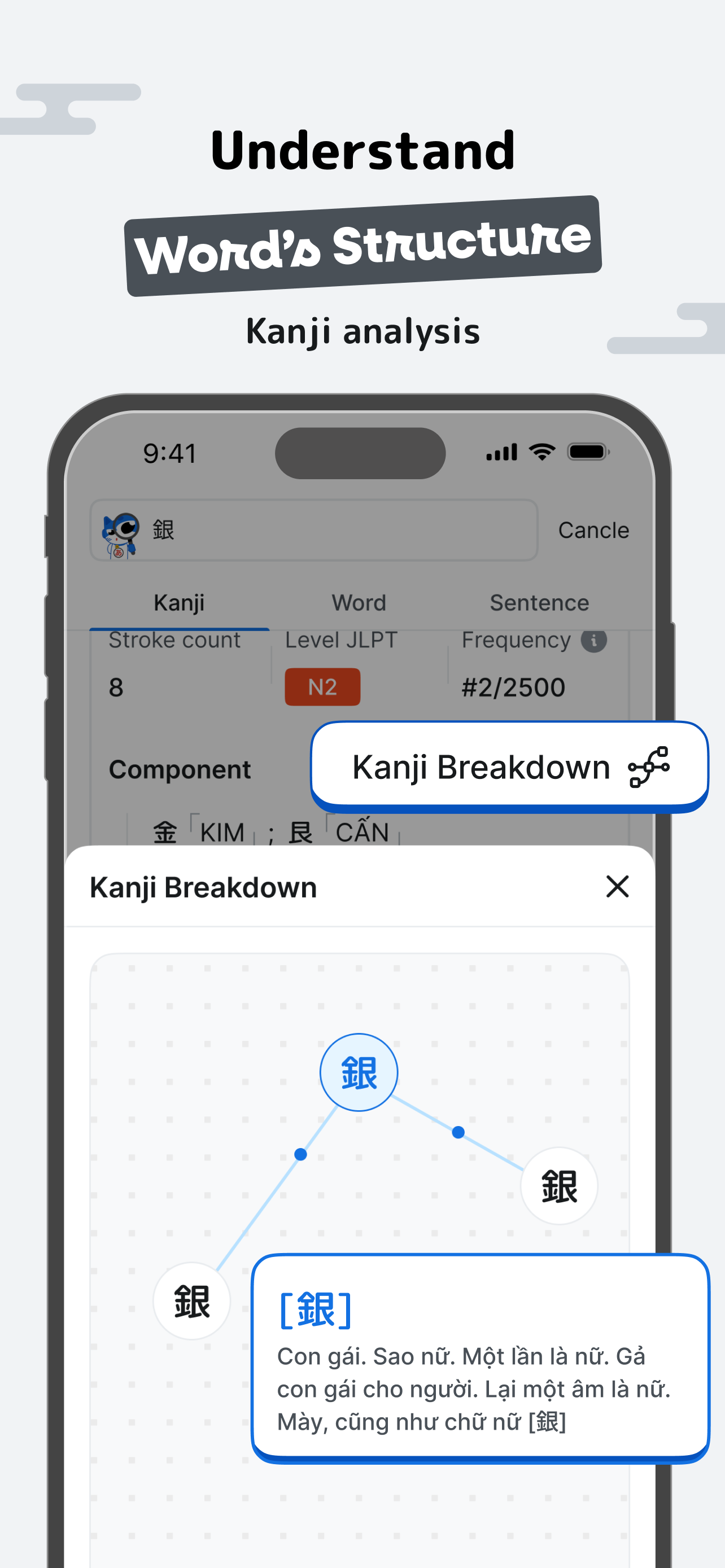 Mazii: Japanese Kanji Study screenshot 8