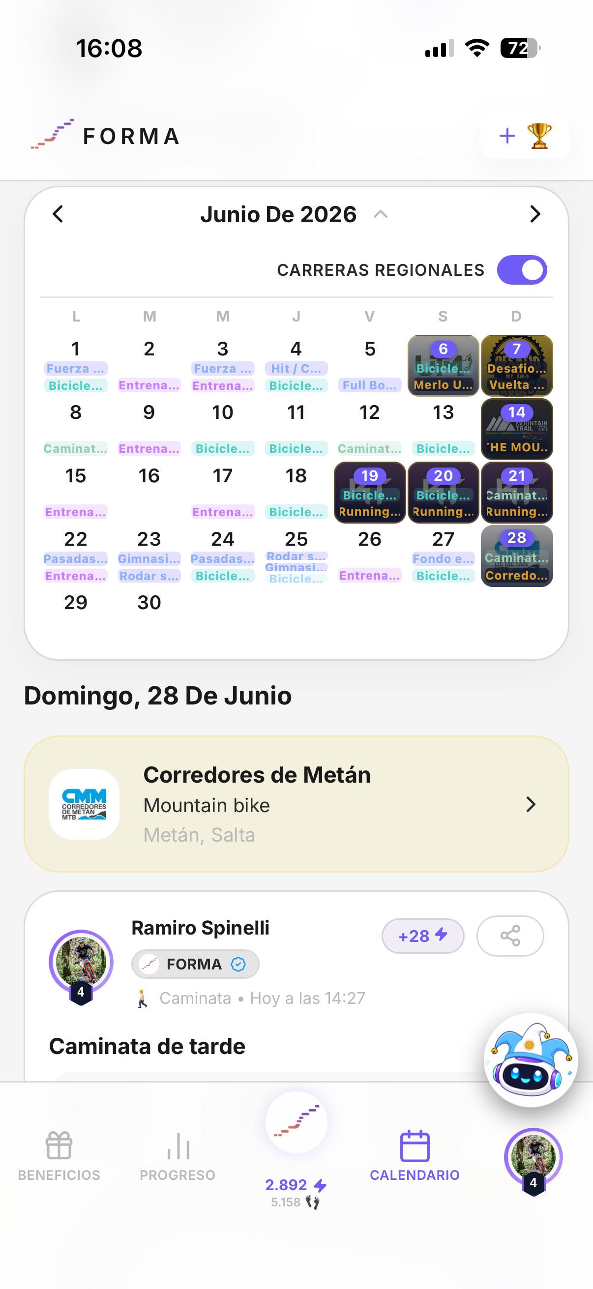 Forma moverse tiene recompensa screenshot 4
