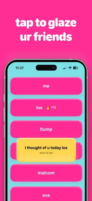 Glaze: your friends screenshot 1
