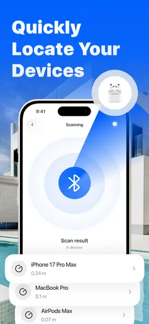 AirFinder: Bluetooth Scanner screenshot 1