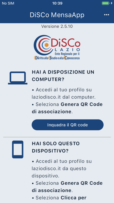 DiSCo MensaApp Screenshot