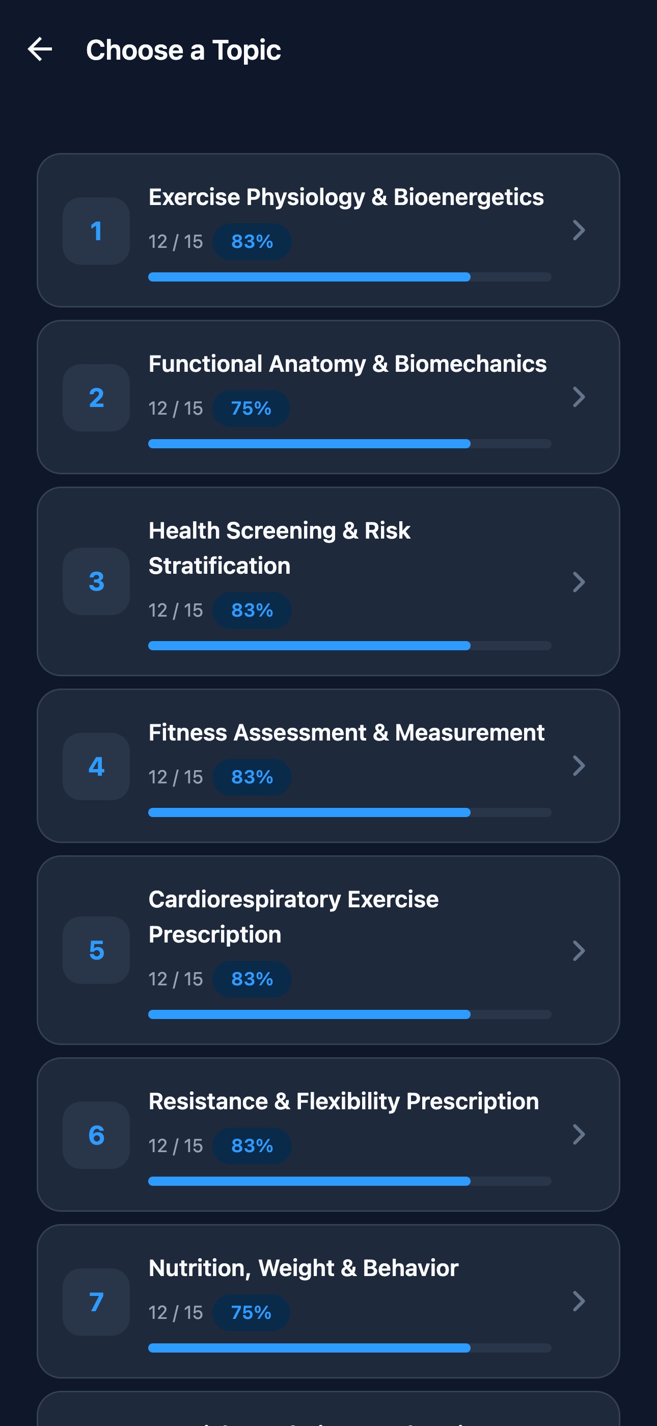 Screenshot 2 of ACSM Trainer Exam Prep