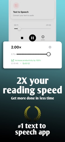 Read Aloud Reader - SpeechGen screenshot