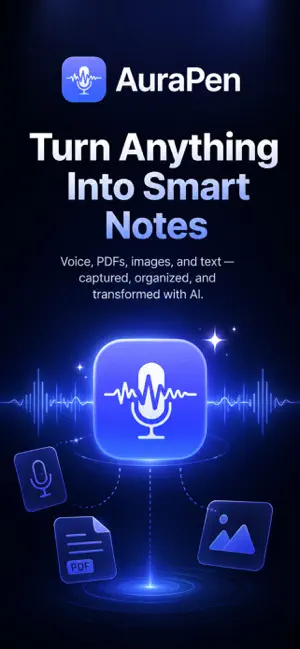 AuraPen - AI Note Taker screenshot 1