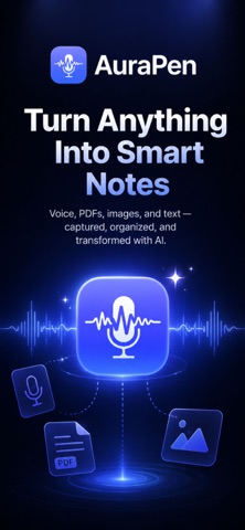 AuraPen - AI Note Taker Screenshot 1 of 10