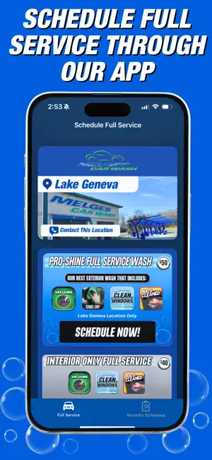 Melges Car Wash Membership screenshot 1