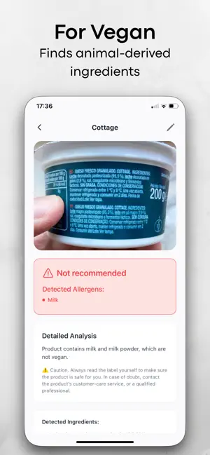 AllergenFinder screenshot 4