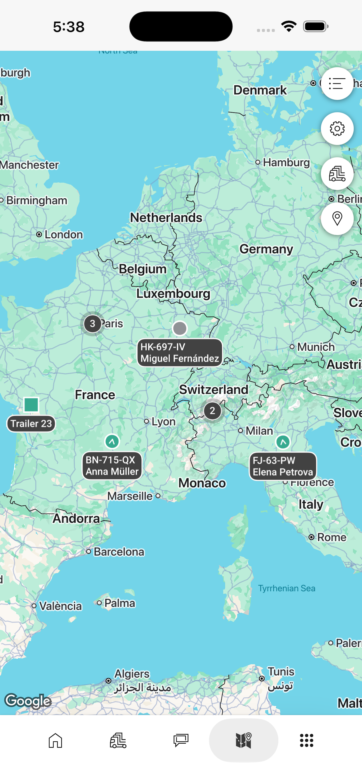 Optifleet screenshot 5