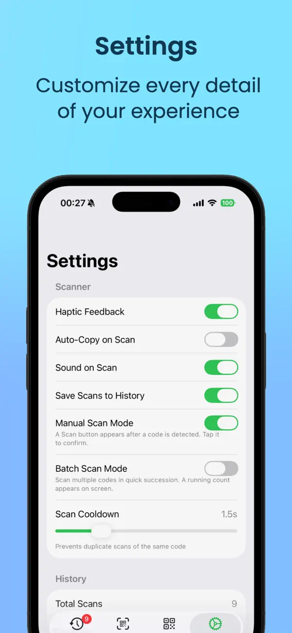 #4. QR Scanner - Code Reader (iOS) di: Erik Auranaune