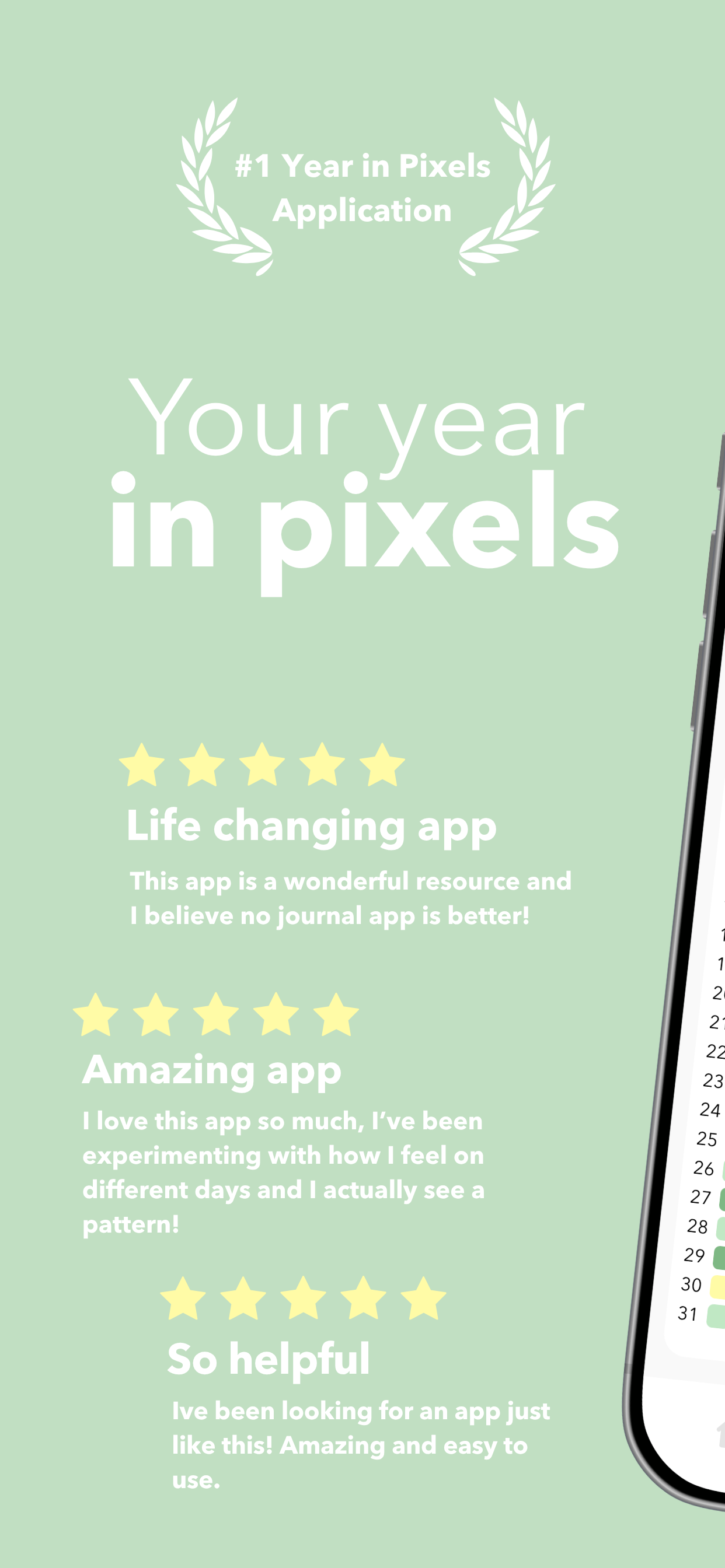 Pixa - My Year in Pixels