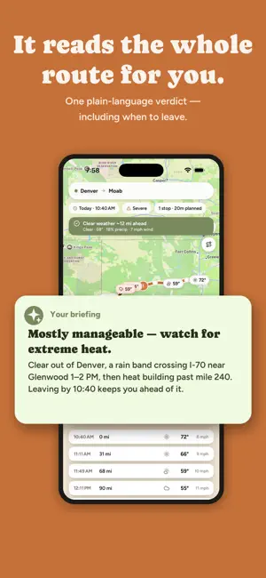 Road Travel: Route Weather screenshot 3