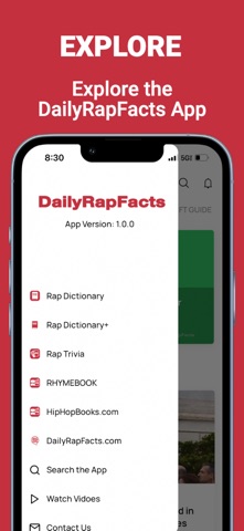 DailyRapFacts Screenshot 3 of 5