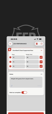 Fit for Duty Performance screenshot 4
