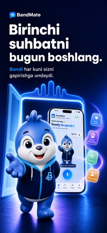 Bandmate AI: Speak English iPhone screenshot