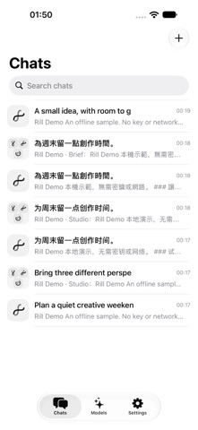 Rill — AI Chat Screenshot 4 of 5